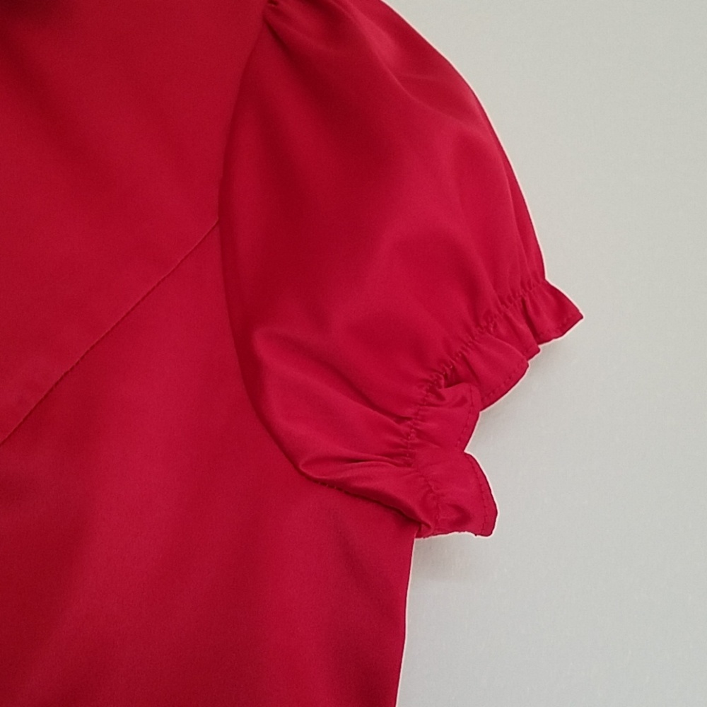 Style & Co red blouse - Picture 4 of 6